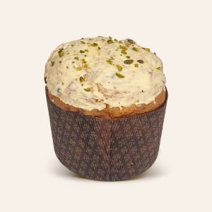 Panettone Artigianale Cioccolato Bianco e Pistacchio